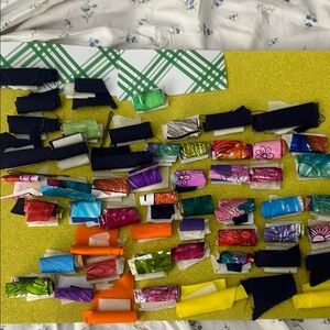 Colorful Fabric Swatches